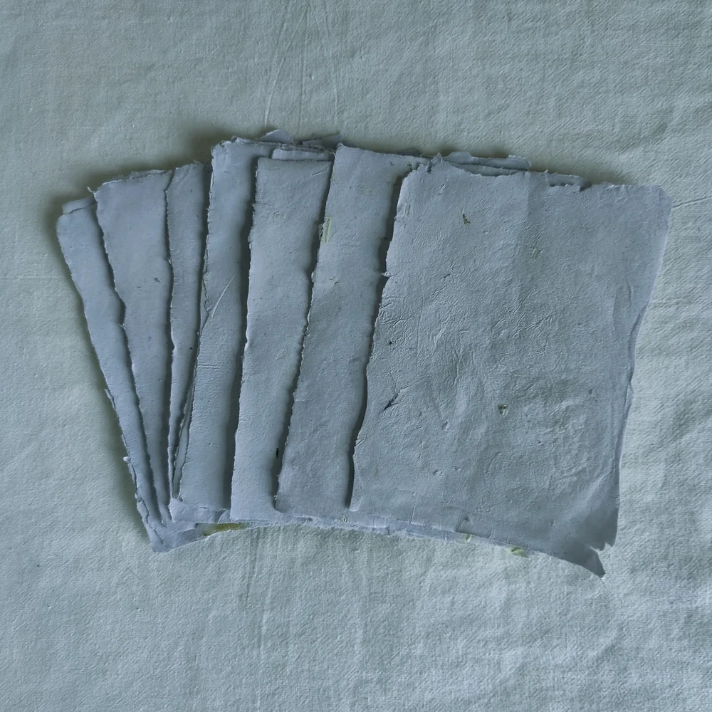 Handmade Lavender Paper Set - Picture 2 of 5